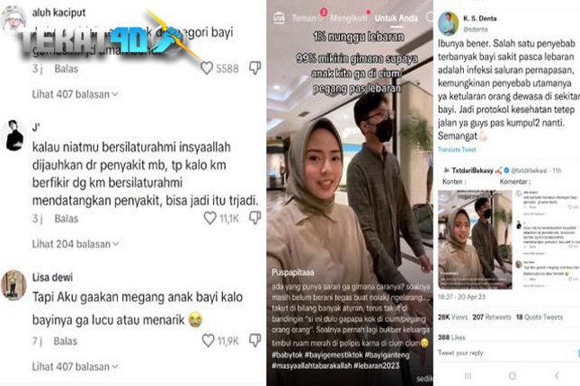 Viral Curhatan Ibu Muda, Bertanya Cara agar Anak Tidak Dipegang dan Dicium Orang Lain Pas Lebaran Eh Malah Dinyinyirin Warganet TikTok