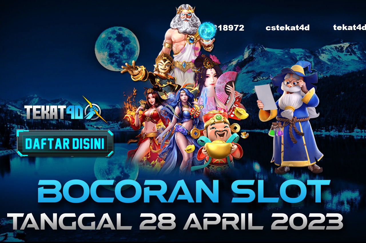 PREDIKSI SLOT GACOR TEKAT4D TANGGAL 28 APRIL 2023