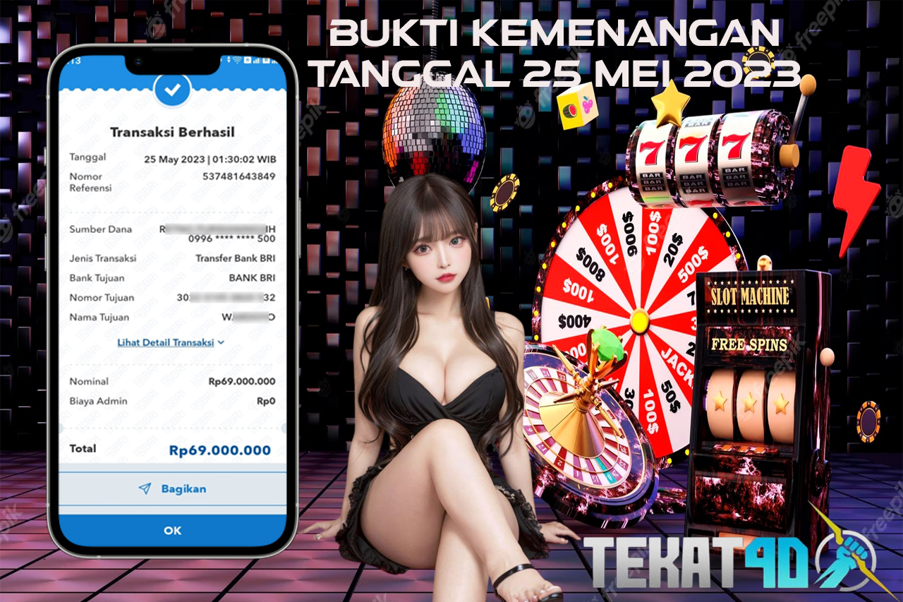 BUKTI KEMENANGAN SLOT GACOR 25 MEI 2023