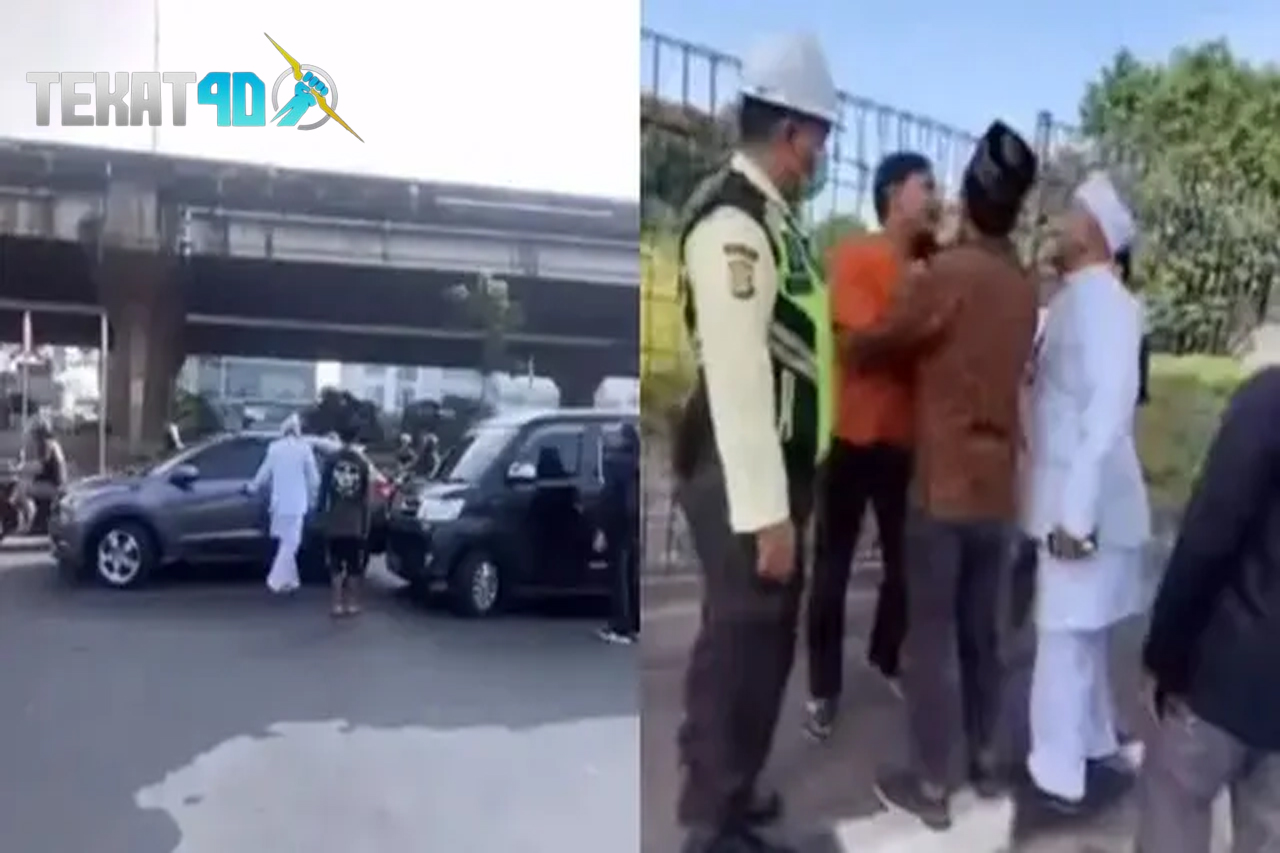 Tak Sanggup Membendung Emosi, Viral Pengantin Pria Cekcok hingga Nekat Tendang Mobil