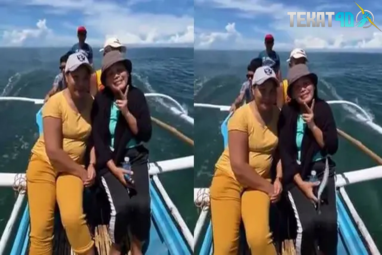 Viral Momen Wanita Kehilangan Ponsel Usai Disambar Ikan di Laut Ini Bikin Heran