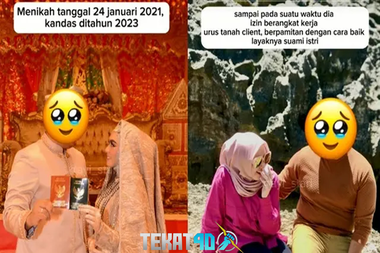 Viral TikToker Ditinggal Kabur Suami Berbulan-bulan, Surat Cerai Dikirim via Ekspedisi