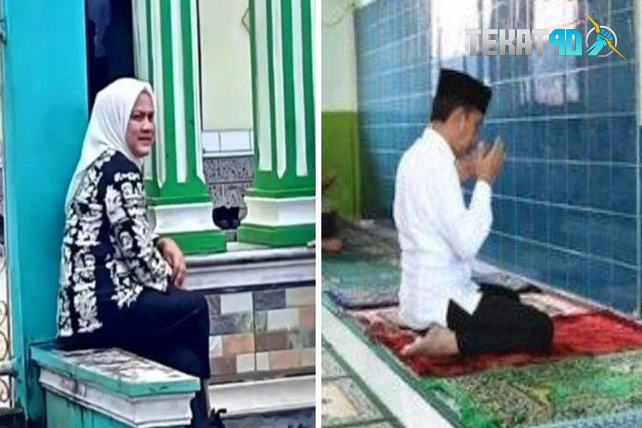 Viral Video Iriana Tunggu Jokowi Sholat Jumat, Duduk di Pinggir Jalan Depan Masjid