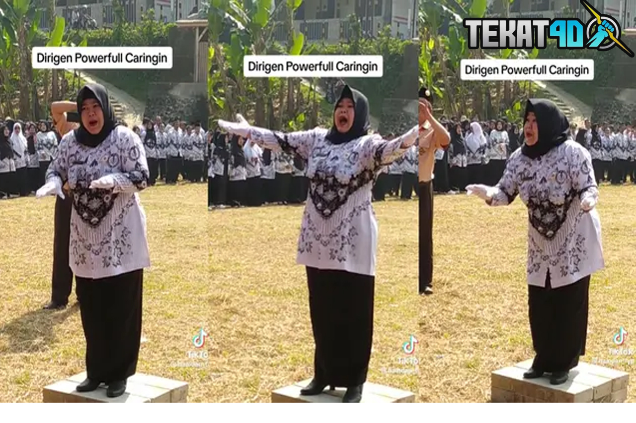 Guru Dirigen Viral Kini Tampil di Televisi, Warganet: Muridnya Pasti Senang karena Kelas Kosong