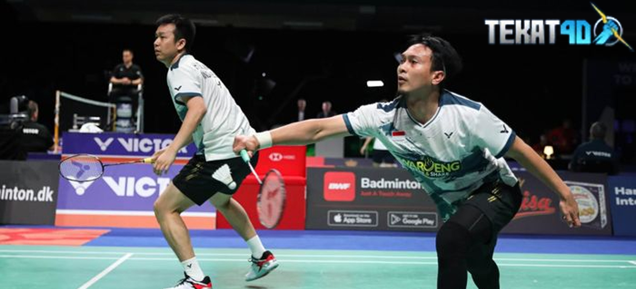 Denmark Open 2023 - Memulai dengan Mematikan, Ahsan/Hendra Tanpa Sadar Mati Sendiri karena Kurang Sabar