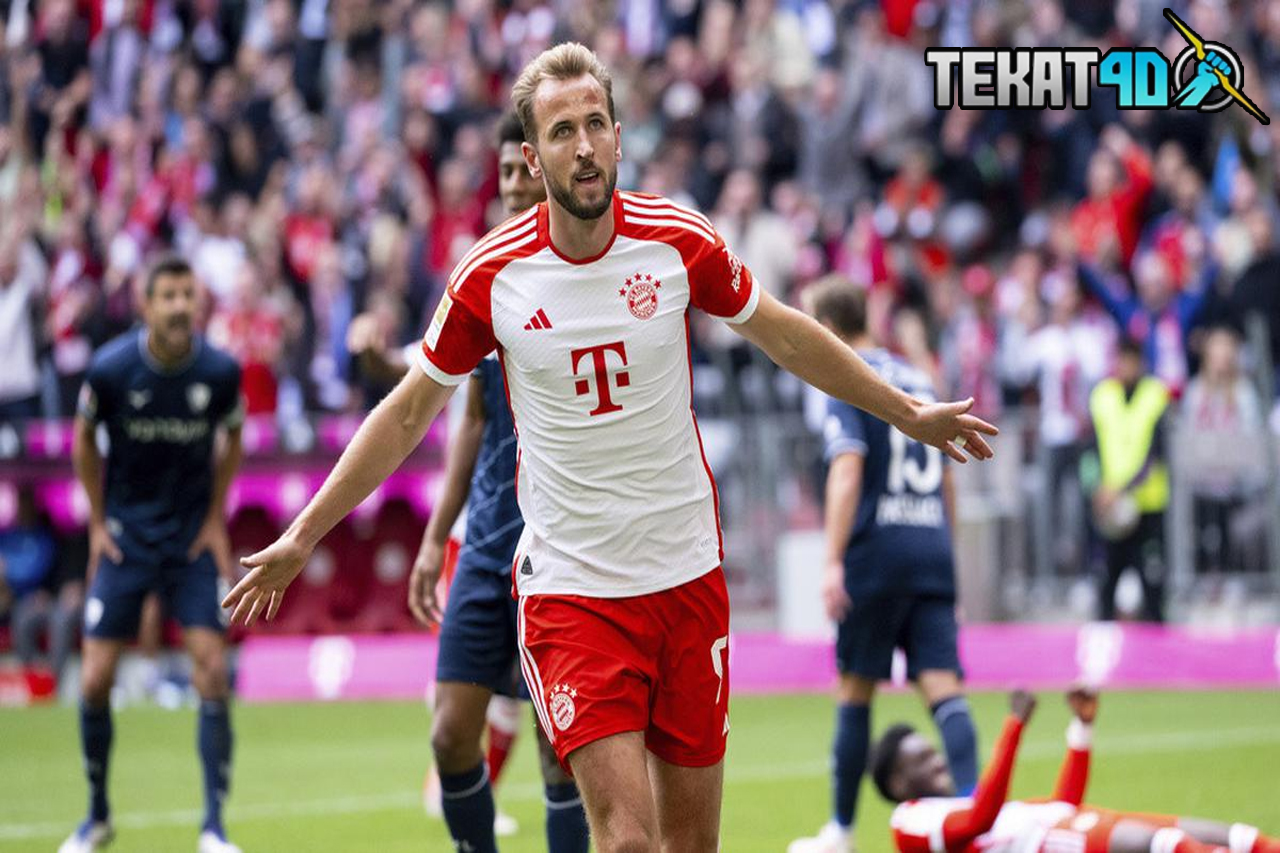 Cetak Gol dari Setengah Lapangan Plus Hattrick, Harry Kane Pecahkan Rekor yang Tak Mampu Diukir Lewandowski di Bundesliga