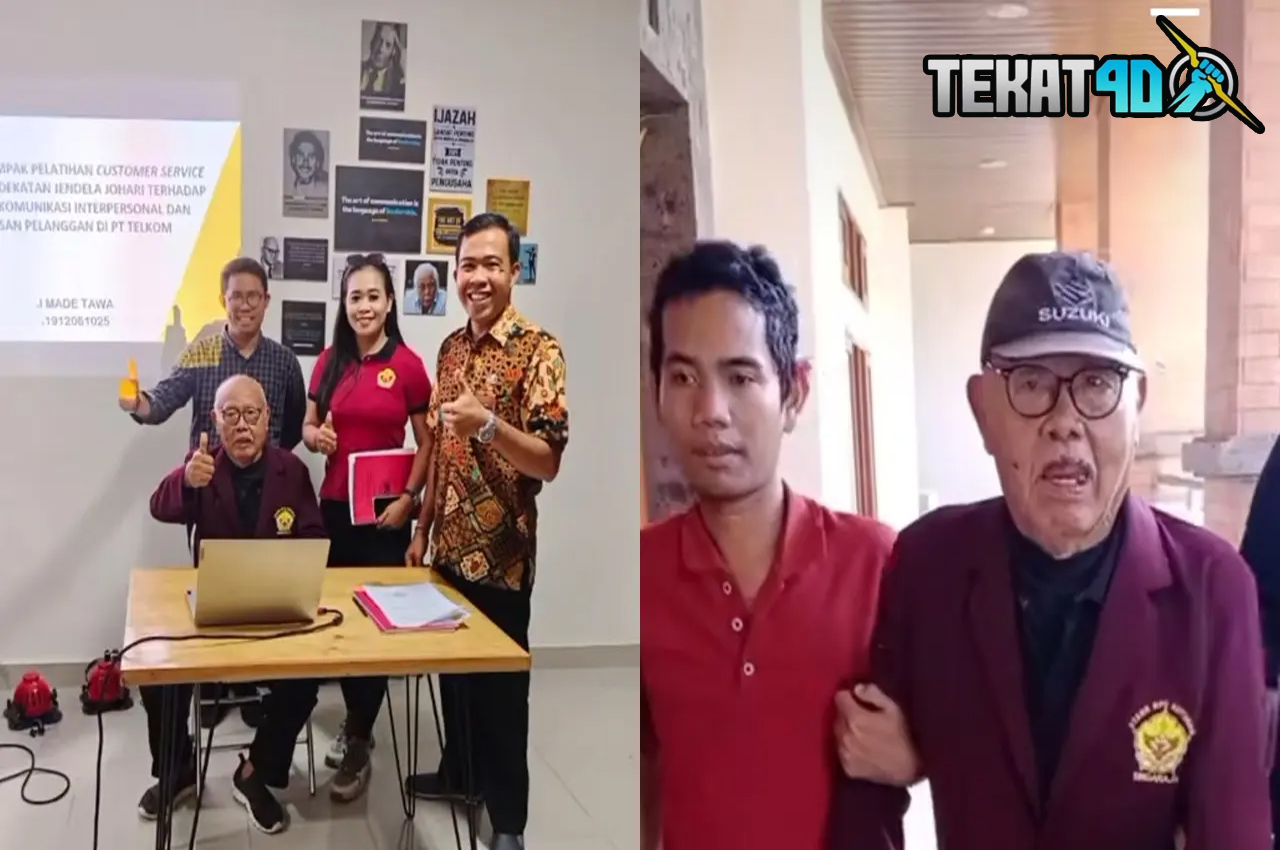 Viral Mahasiswa Ajak Kakeknya ke Kampus, Alasannya Bikin Tersentuh