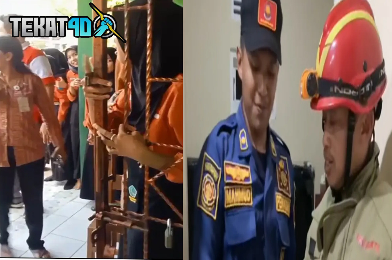 Viral Petugas Damkar Bantu Lepaskan Jari Siswa yang Tersangkut di Pintu