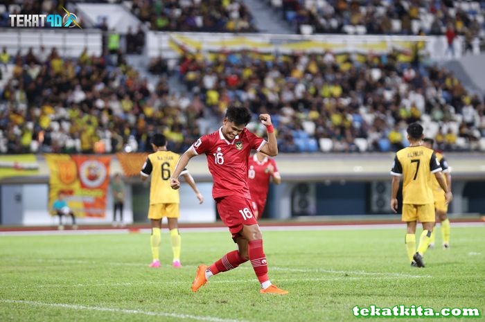 Timnas Indonesia menang dengan skor 6-0 di markas Brunei Darussalam di Stadion Nasional Hassanal Bolkiah, Bandar Seri Begawan