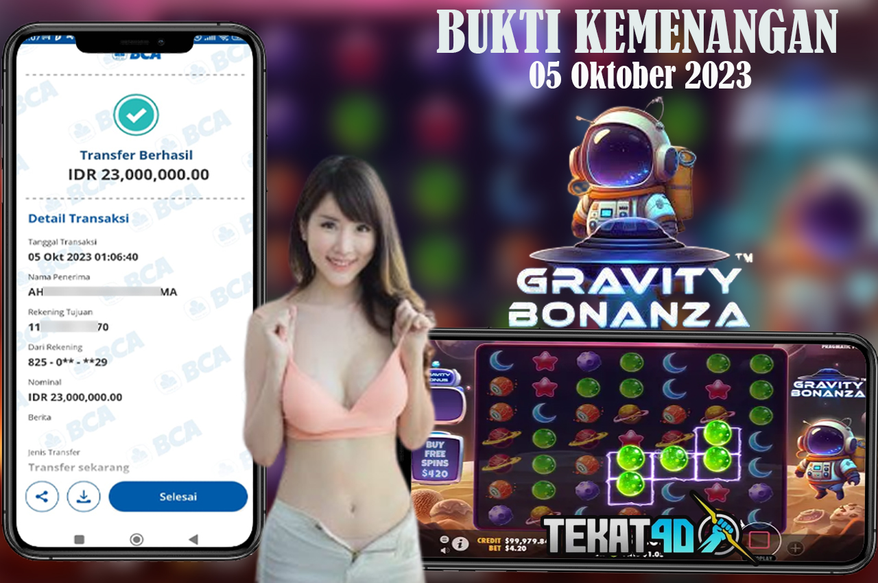 BUKTI KEMENANGAN TEKAT4D 05 OKTOBER 2023