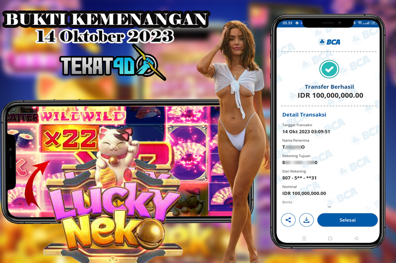 BUKTI KEMENANGAN TEKAT4D 14 OKTOBER 2023