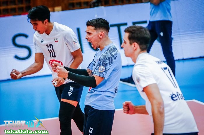 regu yang di huni outside hitter Indonesia, Fahri Septian Putratama itu sedang dalam kepercayaan diri yang cukup baik usai meraih kemenangan