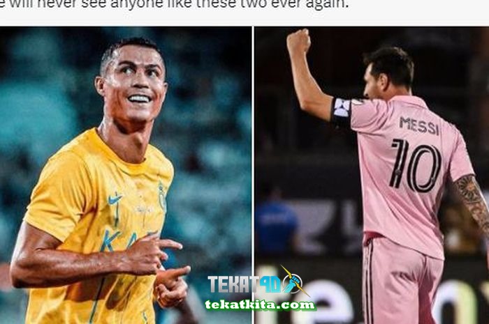 Adu Lionel Messi versus Cristiano Ronaldo ternyata baru kabar buruk, Inter Miami beri pernyataan penolakan.