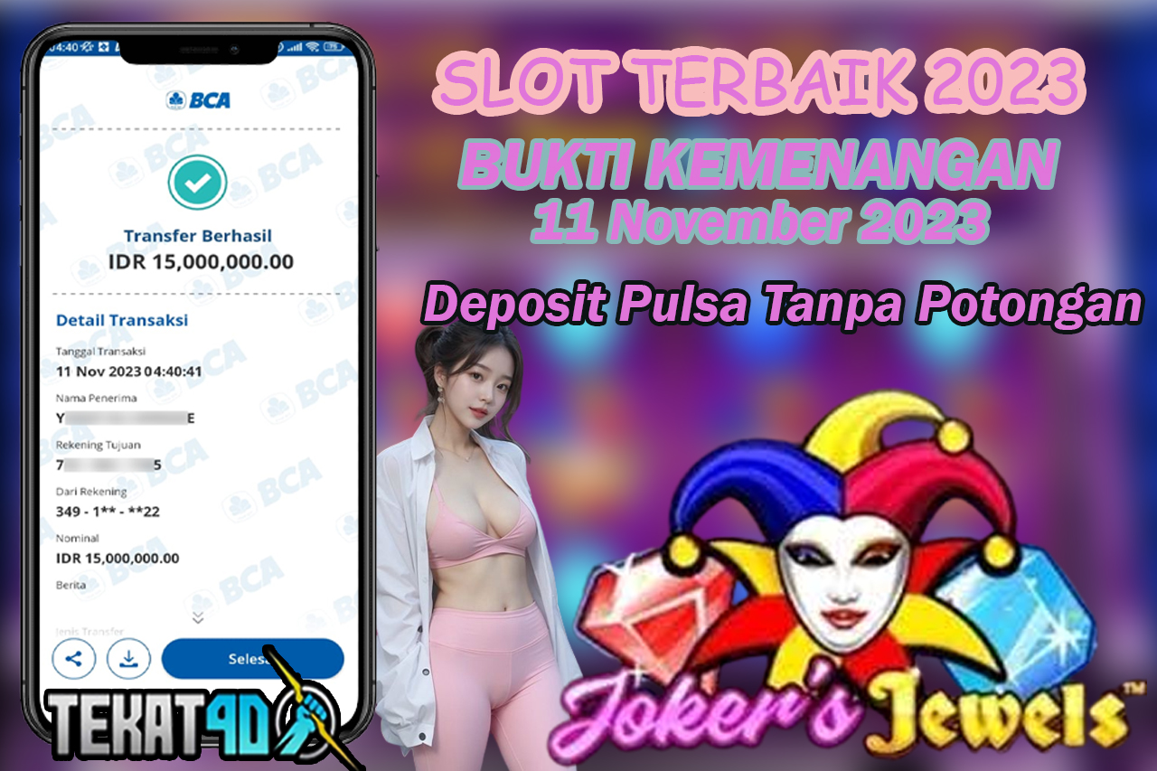 BUKTI KEMENANGAN TEKAT4D 11 NOVEMBER 2023