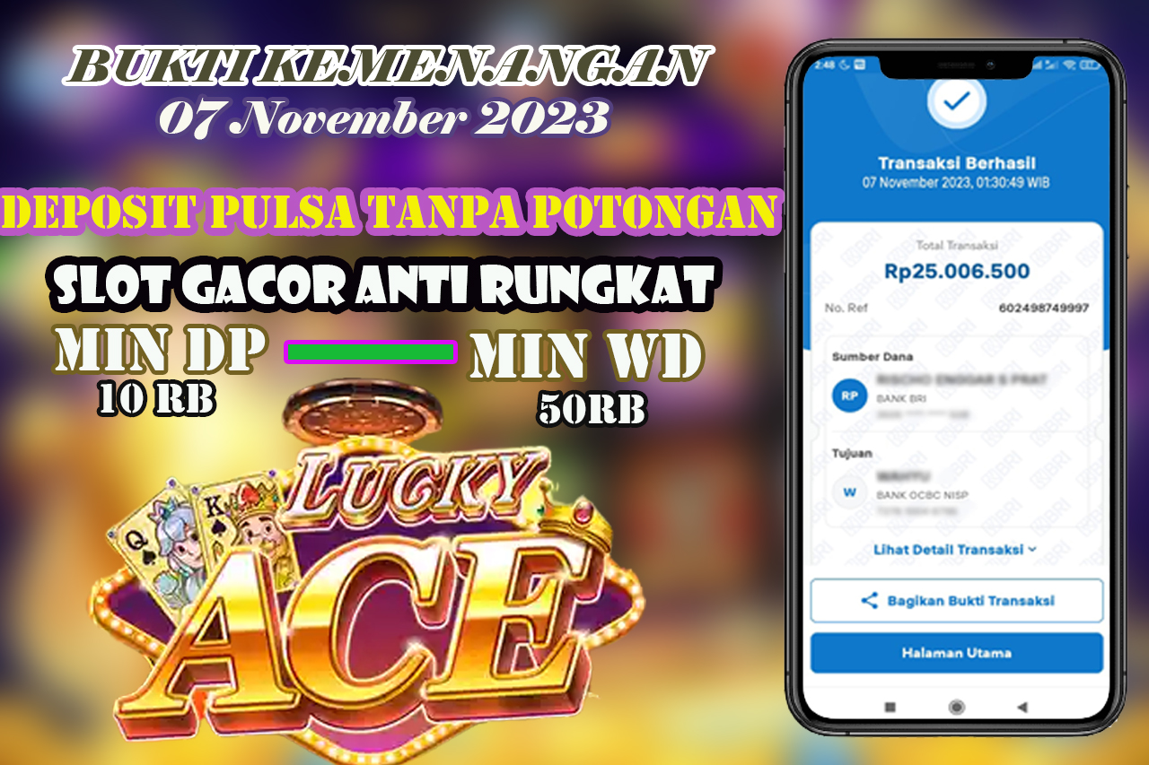 BUKTI KEMENANGAN TEKAT4D 07 NOVEMBER 2023