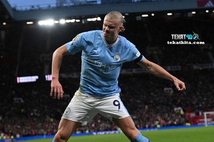 Striker Manchester City, Erling Haaland, mampu membuktikan diri untuk selalu menjadi pengepul gol tercepat hingga memegang rekor