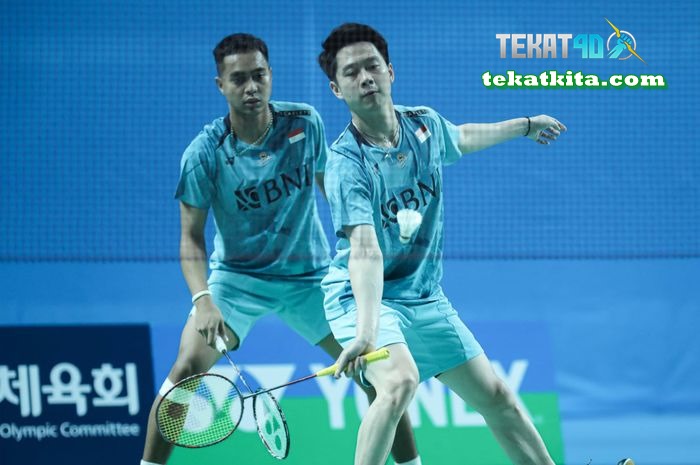 Rahmat/Kevin tampil percaya diri saat berhadapan dengan pasangan pengganti dari Taiwan, Chiang Chien Wei/Wu Hsuan Yi.