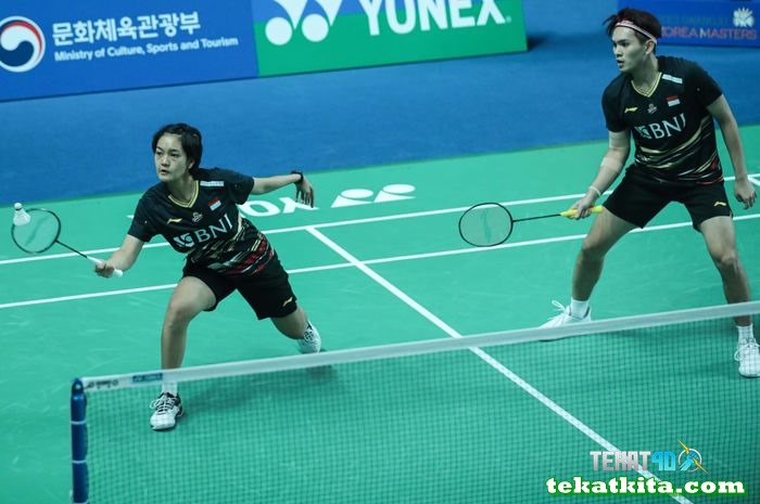 Pasangan ganda campuran Indonesia, Adnan Maulana/Nita Violina Marwah harus rela terhenti di babak kedua Korea Masters 2023.