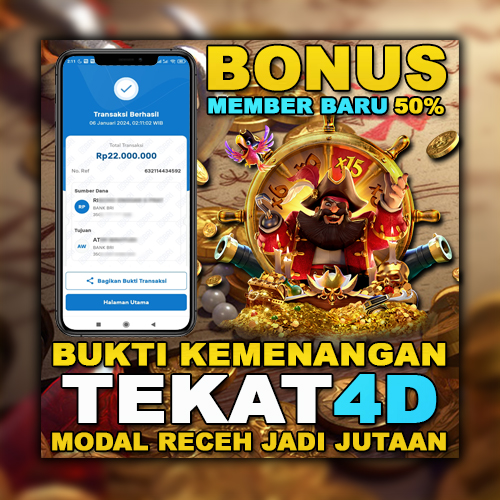 BUKTI KEMENANGAN TEKAT4D 6 JANUARI 2023