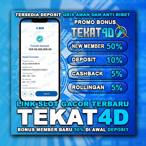 BUKTI KEMENANGAN TEKAT4D 5 JANUARI 2023