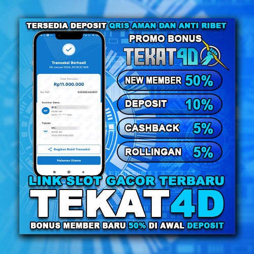 BUKTI KEMENANGAN TEKAT4D 8 JANUARI 2023