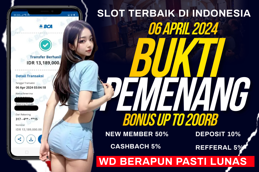 BUKTI KEMENANGAN TEKAT4D 06 APRIL 2024