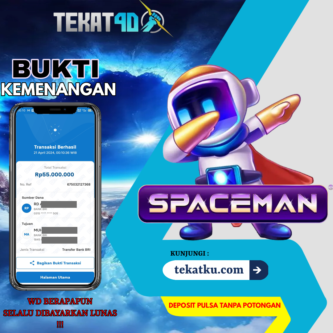 BUKTI KEMENANGAN TEKAT4D 21 APRIL 2024