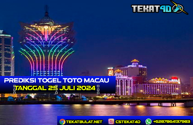 Prediksi Togel TotoMacau Jitu 25 JULI 2024