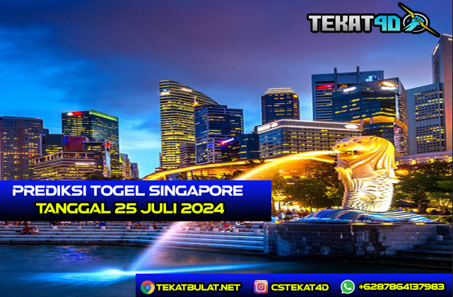 PREDIKSI TOGEL SINGAPORE 25 JULI 2024