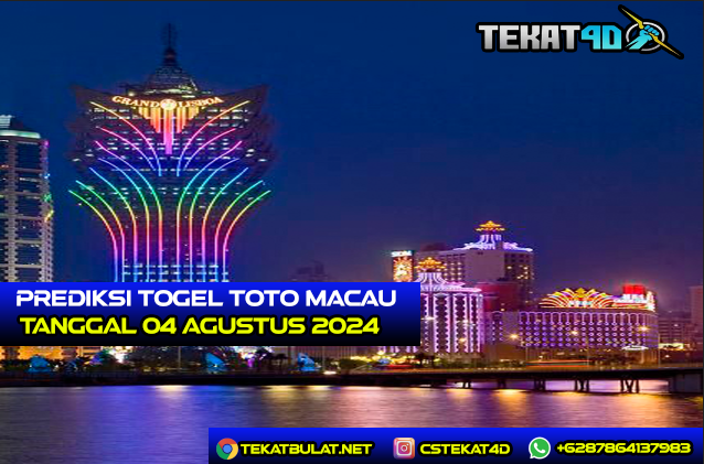 Prediksi Togel TotoMacau Jitu 04 AGUSTUS 2024