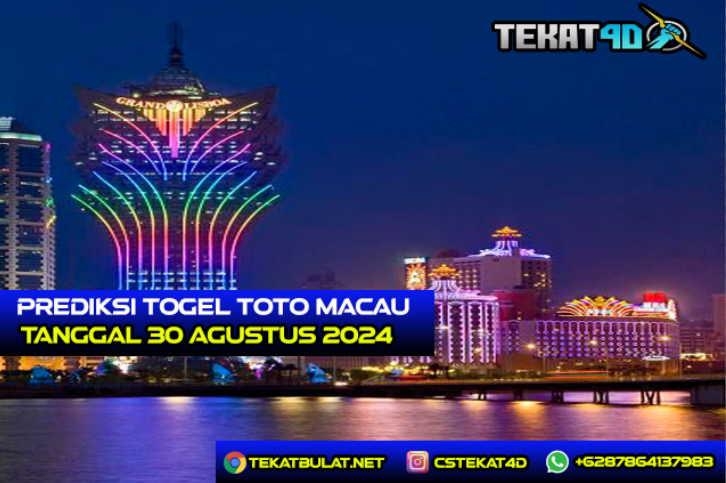 Prediksi Togel TotoMacau Jitu 30 AGUSTUS 2024