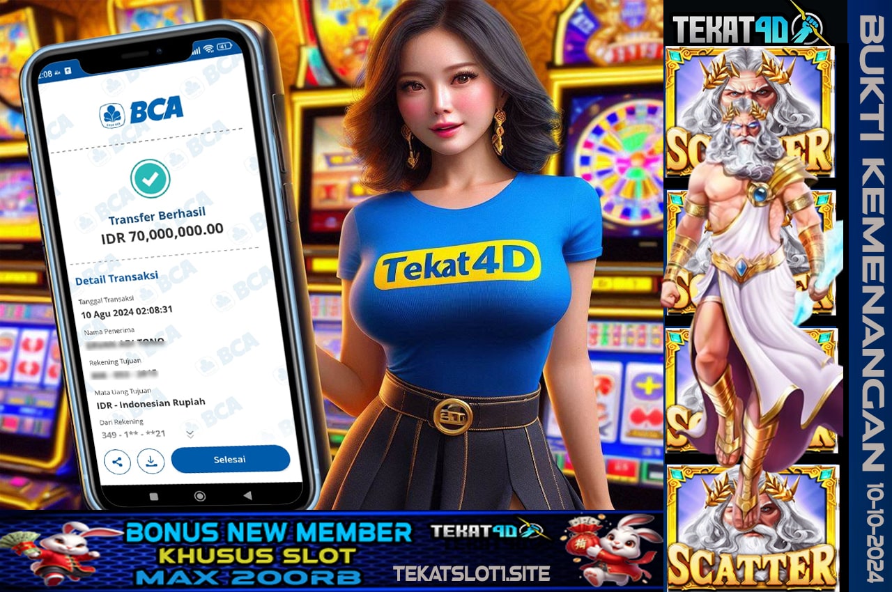 BUKTI KEMENANGAN TEKAT4D 10 AGUSTUS 2024