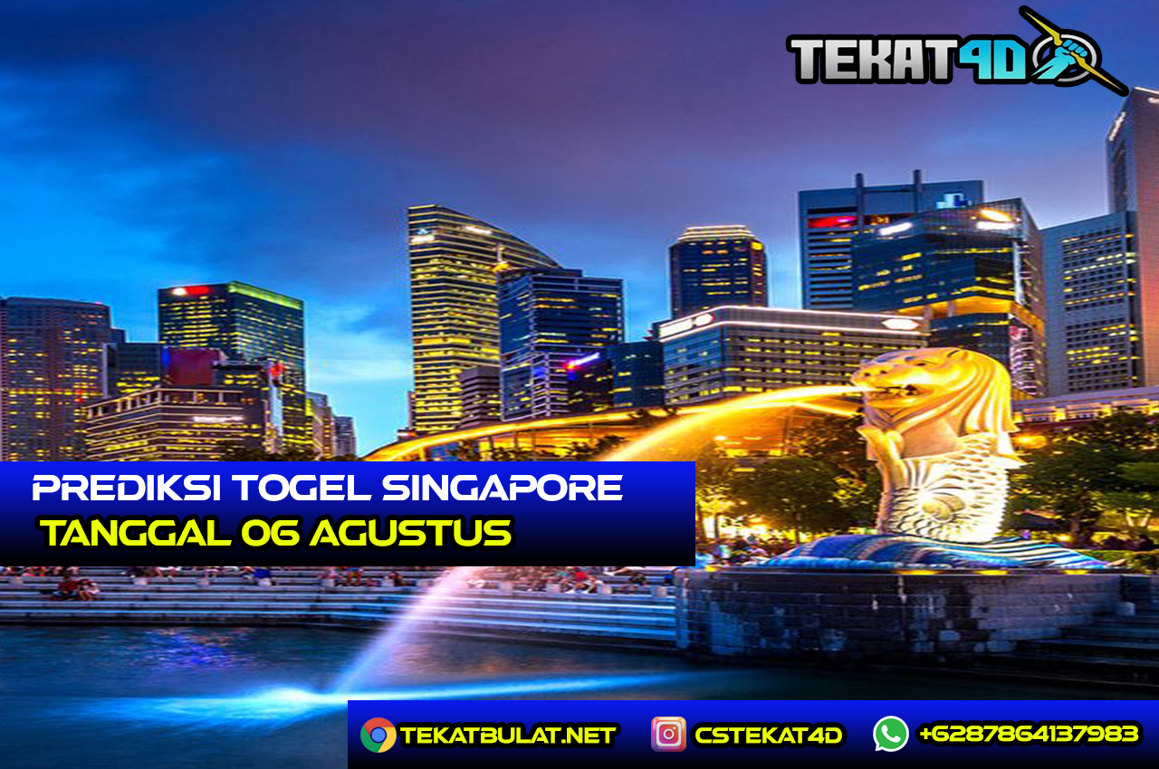 PREDIKSI TOGEL SINGAPORE 06 AGUSTUS 2024