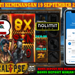 BUKTI KEMENANGAN TEKAT4D 19 SEPTEMBER 2024