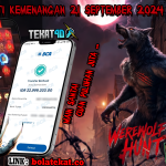 BUKTI KEMENANGAN TEKAT4D 21 SEPTEMBER 2024