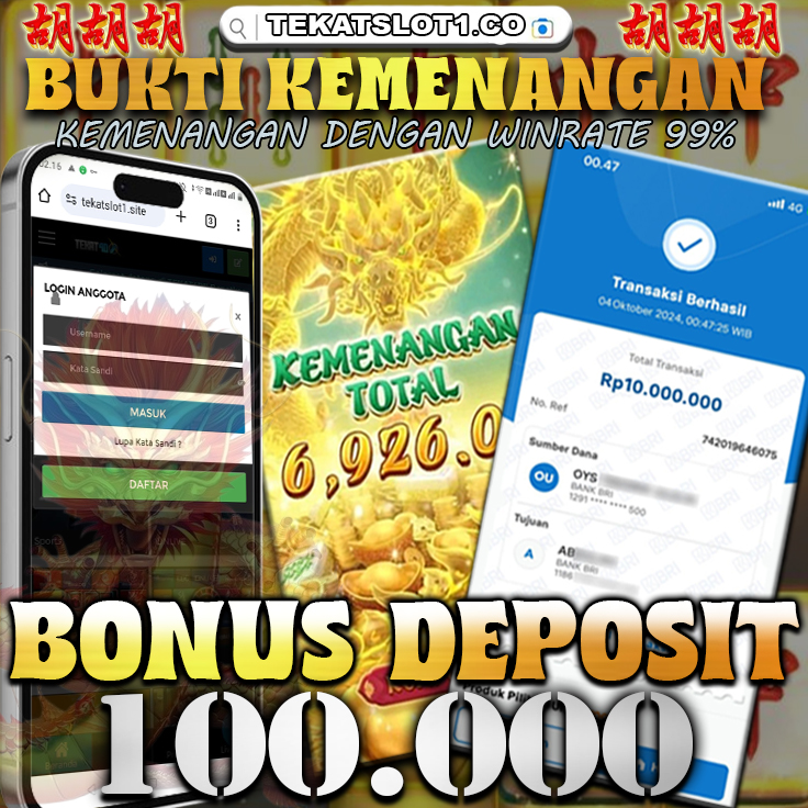 BUKTI KEMENANGAN TEKAT4D 04 OKTOBER 2024