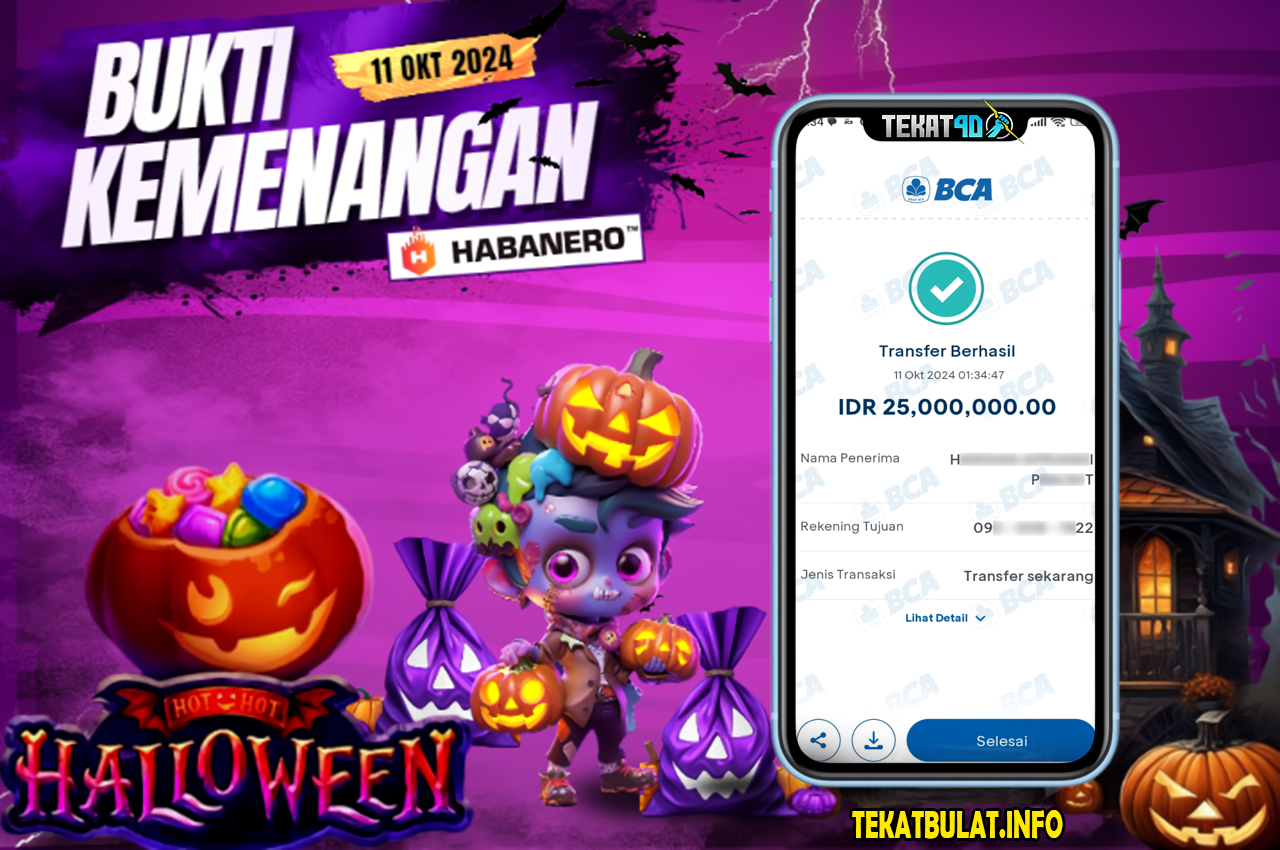 BUKTI KEMENANGAN TEKAT4D 11 OKTOBER 2024