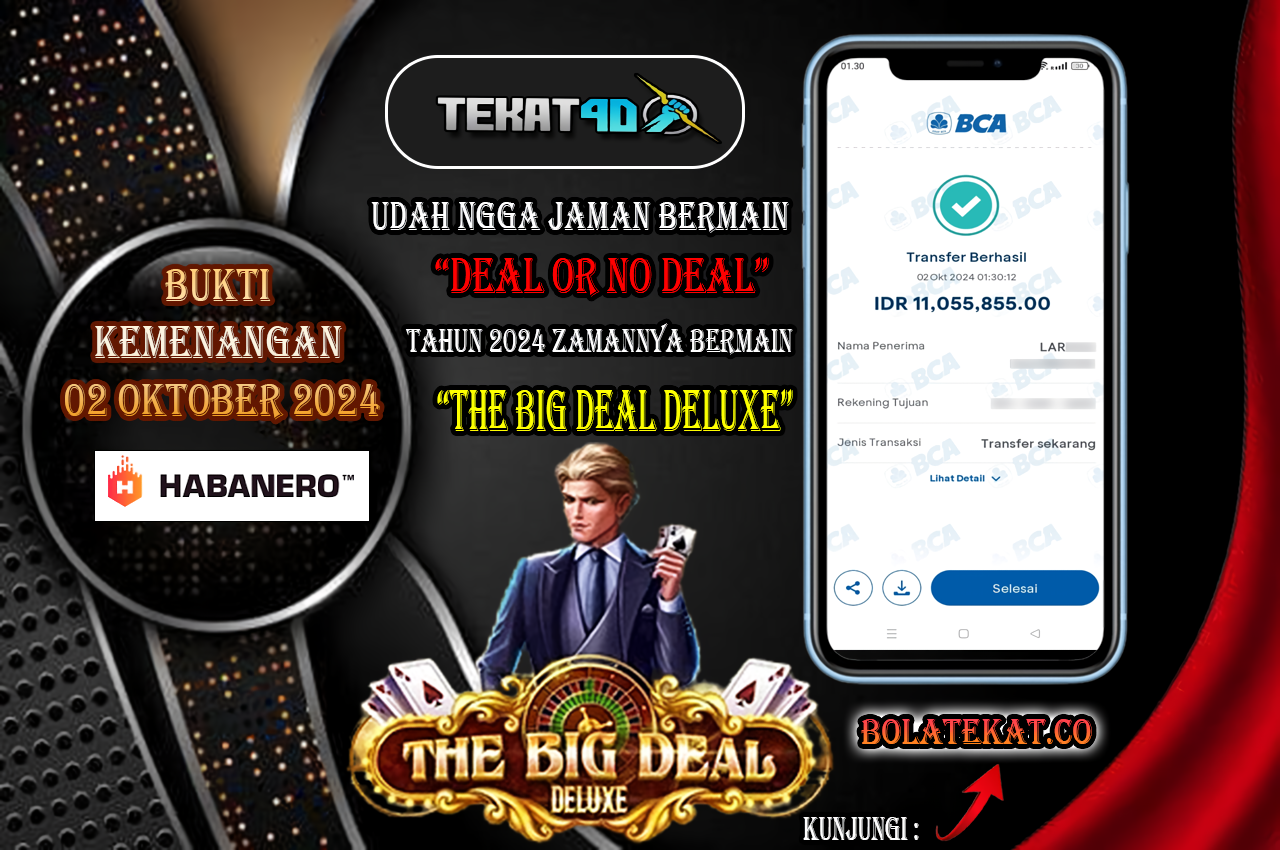 BUKTI KEMENANGAN TEKAT4D 02 OKTOBER 2024