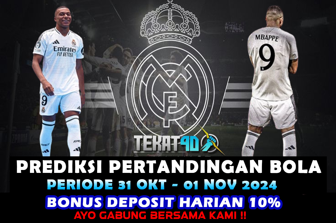 PREDIKSI PERTANDINGAN BOLA 31 OKTOBER- 01 NOVEMBER 2024