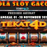 POLA SLOT TEKAT4D 05 NOVEMBER 2024