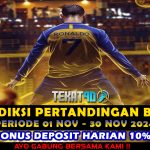 PREDIKSI PERTANDINGAN BOLA 21 – 22 NOVEMBER 2024