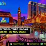 Prediksi Togel TotoMacau Jitu 23 NOVEMBER 2024