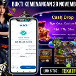 BUKTI KEMENANGAN TEKAT4D 29 NOVEMBER 2024