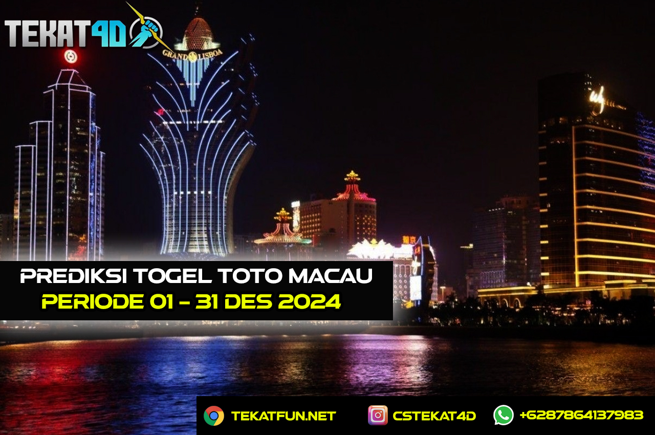 Prediksi Togel Toto Macau Jitu 04 DESEMBER 2024