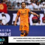 Sakit karena Infeksi Virus, Luka Modric Absen Bela Real Madrid di Semifinal Piala Super Spanyol