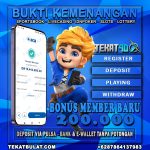 BUKTI KEMENANGAN TEKAT4D 03 JANUARI 2025