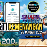 BUKTI KEMENANGAN TEKAT4D 26 JANUARI 2025