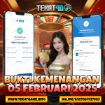 BUKTI KEMENANGAN TEKAT4D 05 FEBRUARI 2025