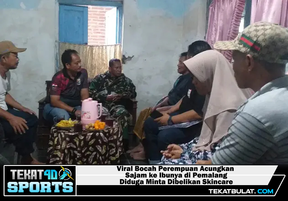 Viral Bocah Perempuan Acungkan Sajam ke Ibunya di Pemalang, Diduga Minta Dibelikan Skincare