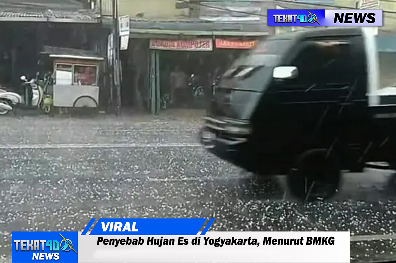 Penyebab Hujan Es di Yogyakarta, Menurut BMKG